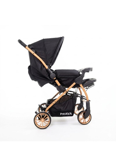 Prava Comfort Plus Çift Yönlü Bebek Arabası / Gri