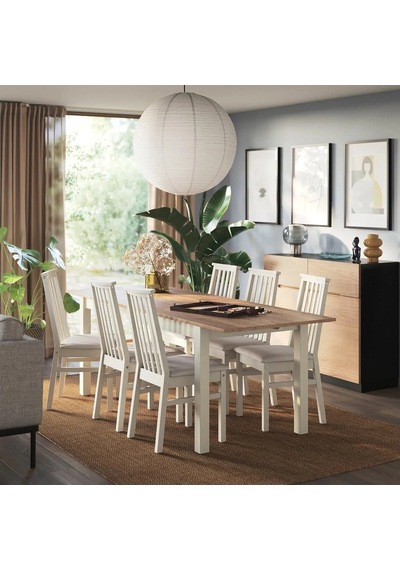 Ikea Bej Şık Yemek Masası - Açılır Yemek Masası