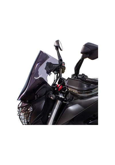 Gp Kompozit Bajaj Dominar 250 / 400 2017-2024 Uyumlu Kısa Ön Cam Füme 37 Cm
