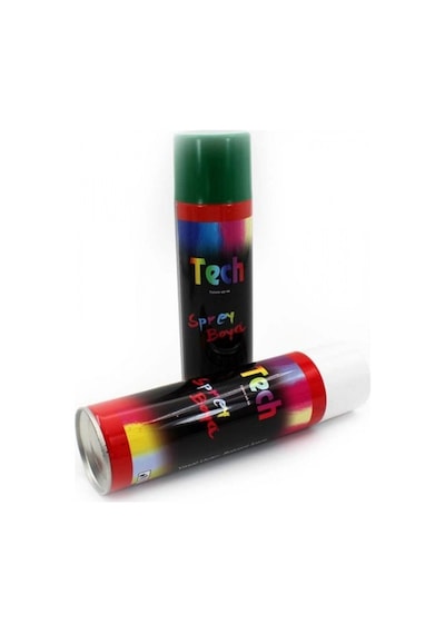 Tech Sprey Boya Metalik Gri 200 Ml 0357 Metalik Gri