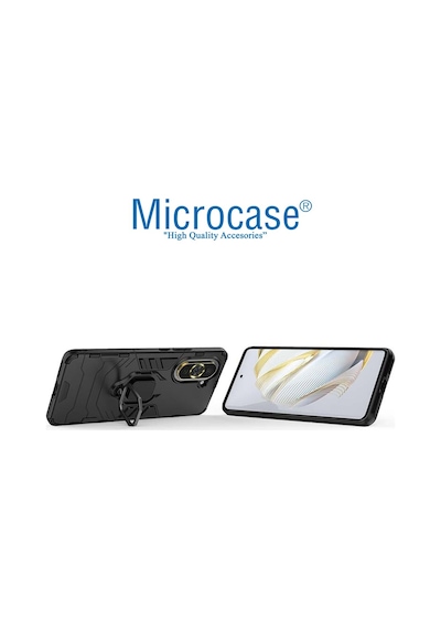 Huawei Nova 10 Batman Serisi Yüzük Standlı Armor Kılıf-Al3349