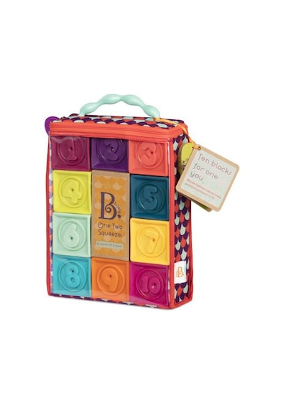 B.Toys One Two Squeeze Küpler Çok Renkli