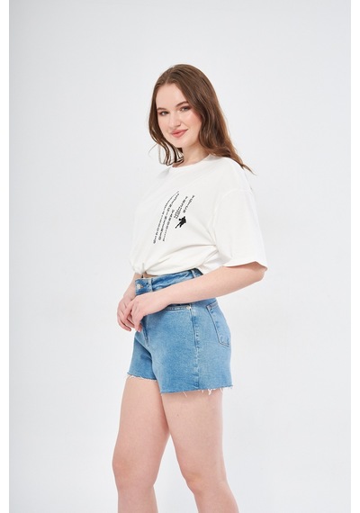 Kutaf Sırt Baskılı Unisex T-shirt 001