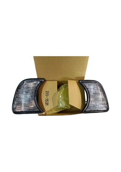 Bmw E34 Sinyal Lambası Seti Beyaz Sağ ve Sol Takım Depo
