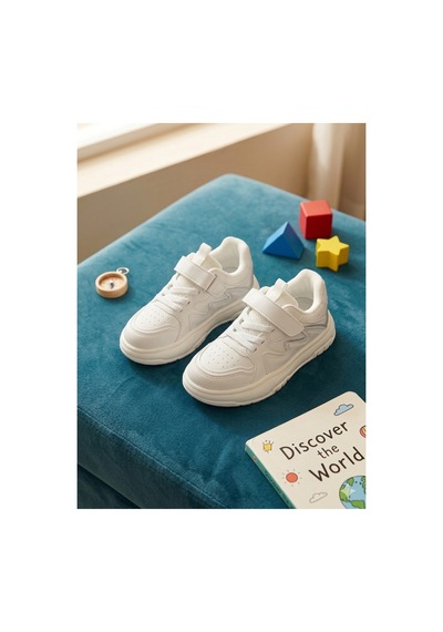 Cool Kids Unisex Çocuk Beyaz Yazlık Terletmez Kaydırmaz Koku Yapmaz Full Ortopedik Tarz Yürüyüş Ayakkabısı Cool Kids Unisex Çocuk Beyaz Yazlık Terletmez Kaydırmaz Koku Yapmaz Full Ortopedik Tarz Yürüyüş Ayakkabısı