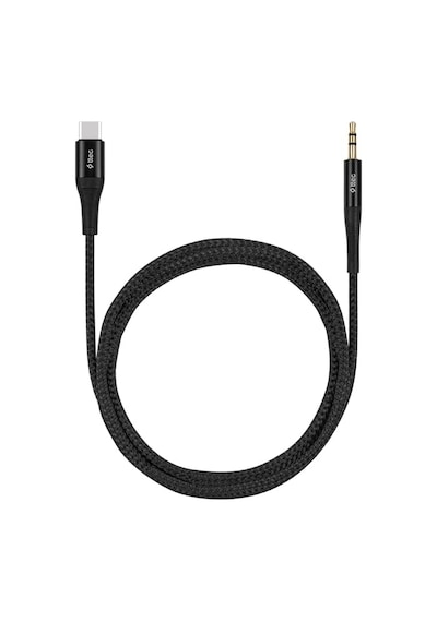 Aux - Usb-c Ses Kablosu 100cm Siyah Standart