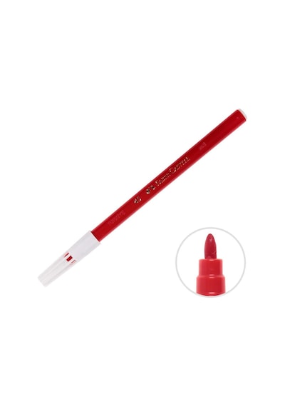 Faber-Castell Keçeli Boya Kalemi Kırmızı