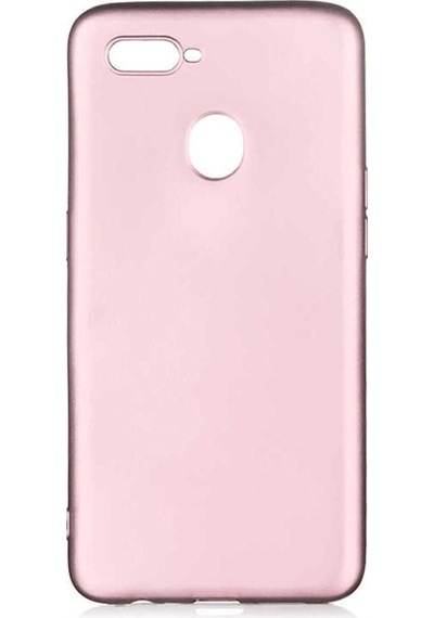 Oppo Reno 5 Lite Kılıf Zore Premier Silikon Kapak Rose Gold