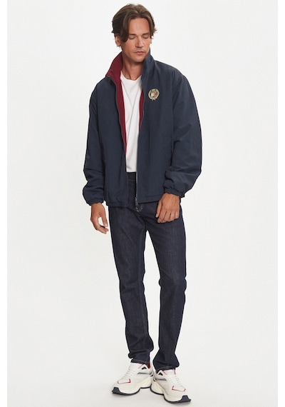 Tommy Hilfiger Çift Taraflı Erkek Mont Lacivert