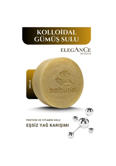 Sabunal Gümüş Sabunu Kuru Ciltler İçin - Cilt Bakım Sabunu 100 G