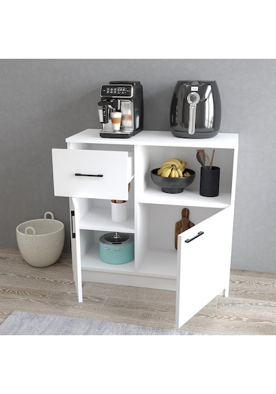 Tanmob Mtd0301 İnci 90 Cm Kapaklı Çekmeceli Alt Mutfak Dolabı Beyaz Beyaz Tanmob Mtd0301 İnci 90 Cm Kapaklı Çekmeceli Alt Mutfak Dolabı Beyaz Beyaz