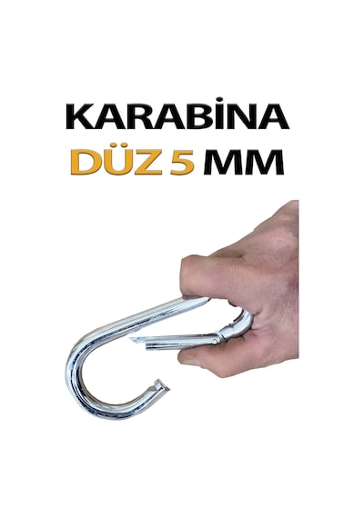 Karabina Yaylı Düz 5 Mm 10 Adet