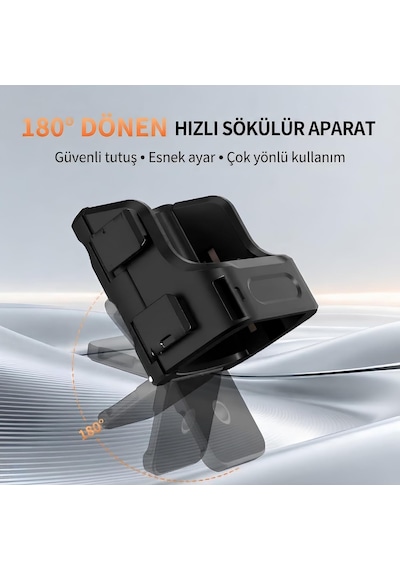 Lexroo Djı Osmo Pocket 3/4 İle Uyumlu Manyetik Genişletme Çerçevesi Brkt Standart