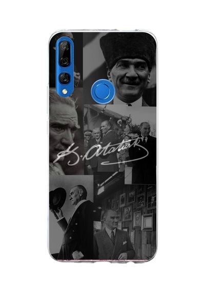 Honor 9x Uyumlu Kemal Atatürk İmza Baskılı Silikon Kılıf