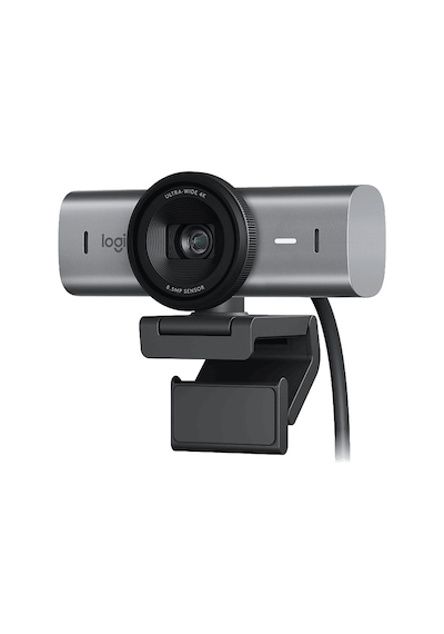 Logitech MX Brio 4K Ultra HD Webcam - Açık Gri