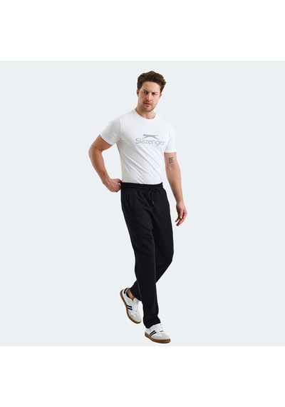 Slazenger VASHTI Erkek Cepli Siyah Eşofman Altı