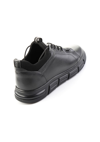 Bambi Siyah Napa Hakiki Deri Erkek Sneaker E01811003943