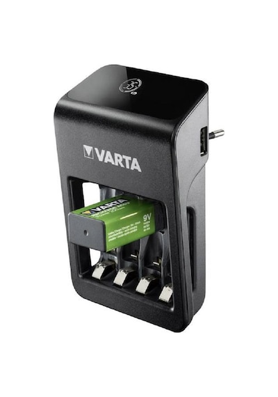 Varta Lcd Plug Şarj Cihazı 4*2100 Aa 4*800 Aaa Şarjlı Pil