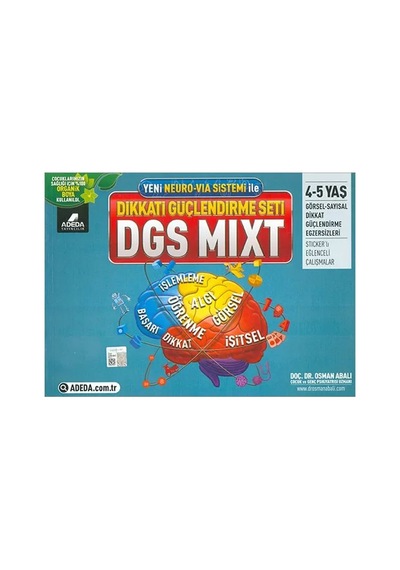 Dikkati Güçlendirme Seti Mixt 4-5 Yaş - Ndcj-612456