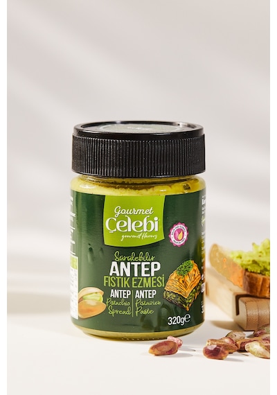 Antep Fıstık Ezmesi 320 Gr. - Gerçek Antep Fıstığı Ezmesi