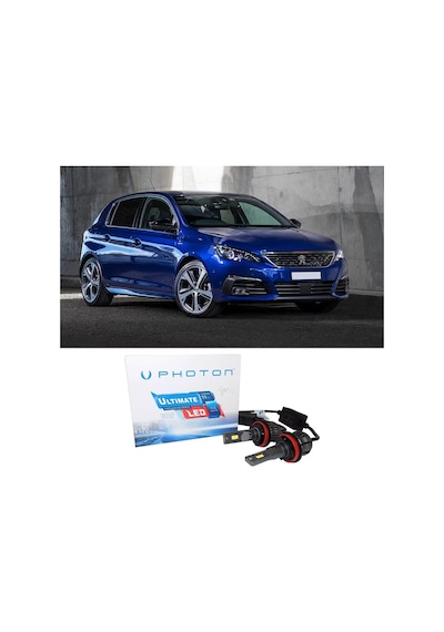 Peugeot 308 Sis Far Ampulü H11 Ultimate Yeni Seri Beyaz 2013-2021