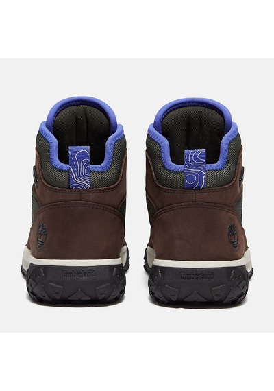 Timberland Motion 6 Mid Lace Up Waterproof Çocuk Sneakers-34016 Koyu Kahverengi