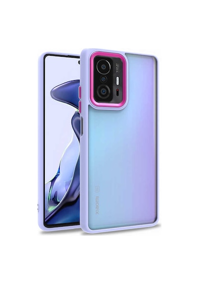 Zore Mi 11t Pro 5g Kılıf Ogaa Flora Kapak - Lila