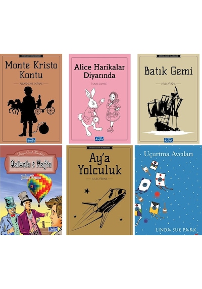 Ortaöğretim Beyaz Balina Yayınları Uçurtma Avcıları 6 Kitap Set