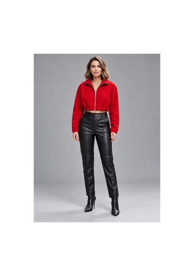 Duygu Altıntaş Kadın Kısa Blazer Ceket Fermuarlı, Astarlı Ve Cepli Kırmızı - 939583421 Kırmızı - 939583421 Kırmızı Duygu Altıntaş Kadın Kısa Blazer Ceket Fermuarlı, Astarlı Ve Cepli Kırmızı - 939583421 Kırmızı - 939583421 Kırmızı