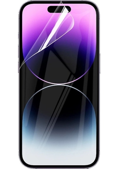 Apple Uyumlu   iPhone 17 Ön Body Ultra Ekran Koruyucu Şeffaf Nano Jelatin
