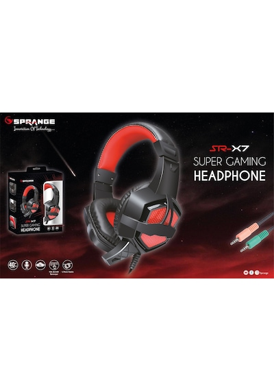 Sprange SR-X7 Mikrofonlu Oyuncu Kulaklığı