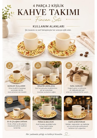 Kahve Fincan Takımı, Floral Desenli 4 Parça 2 Kişilik Seramik, Seramik Kahve Takımı, 4 Parça Kahve Seti, Şık Desenli Seramik Türk Kahvesi Fincan Seti, Premium Seramik Kahve Seti, Modern Kahve Seti Çok Renkli Kahve Fincan Takımı, Floral Desenli 4 Parça 2 Kişilik Seramik, Seramik Kahve Takımı, 4 Parça Kahve Seti, Şık Desenli Seramik Türk Kahvesi Fincan Seti, Premium Seramik Kahve Seti, Modern Kahve Seti Çok Renkli