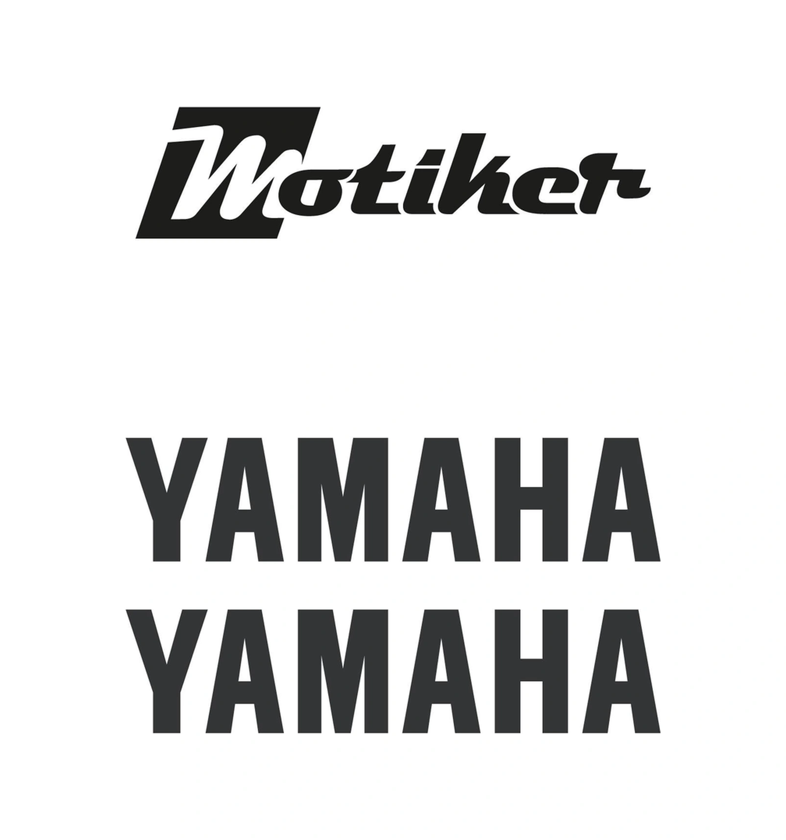 Yamaha Yzf-r25 2025 Alt Sakal Yamaha Metallic Grey Gloss Sticker Etiket Modeli
