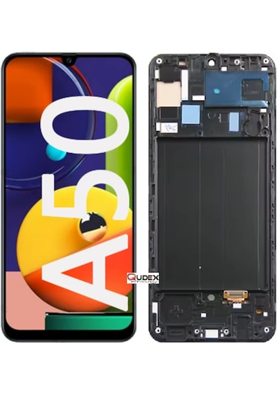 Samsung Galaxy Uyumlu  A50 Sm-a505f Lcd Ekran Dokunmatik Çıtalı I