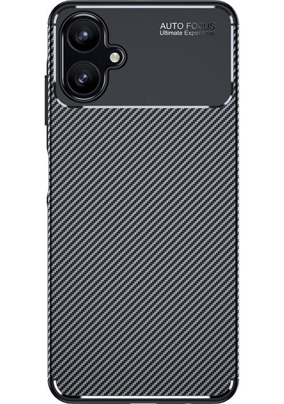 Galaxy A06 Kılıf Zore Negro Silikon Kapak Siyah
