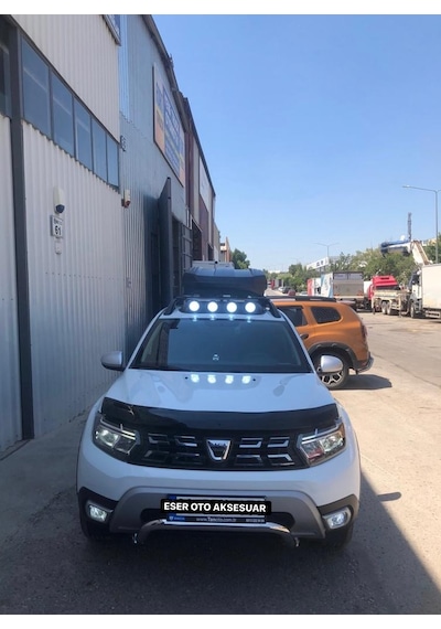 Dacia Duster Uyumlu Krom Ön Koruma (Tüm Modeller İle Uyumludur)