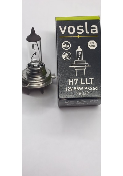 Vosla H7 12v 55w Halogen Far Ampülü Longlife İki Kat Fazla Uzun Ömürlü