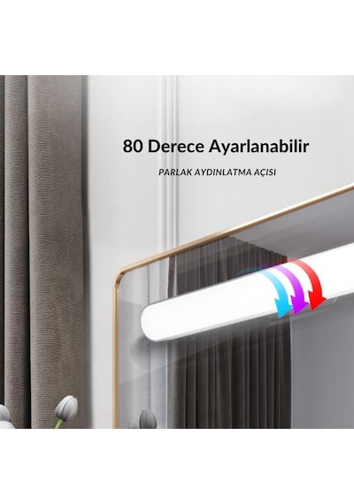 Cata Ct-5249 Martı 6w Usb Şarjlı Led Aplik Dokunmatik Dimmerli Mıknatıslı Kablosuz Lamba 3 Renk Ayarlı 3000k 4 Diğer