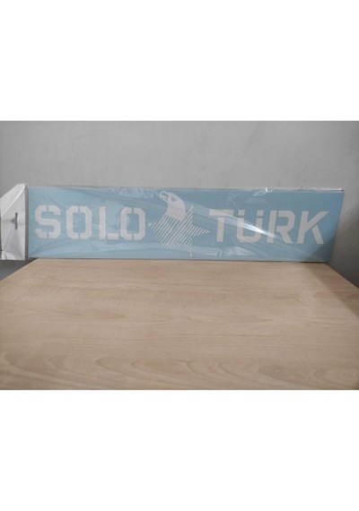 Solo Türk Sticker Oto Arka Cam Sticker 52 13 Cm