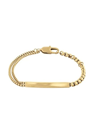 Calvin Klein Ckj35100066 Erkek Bileklik Altın