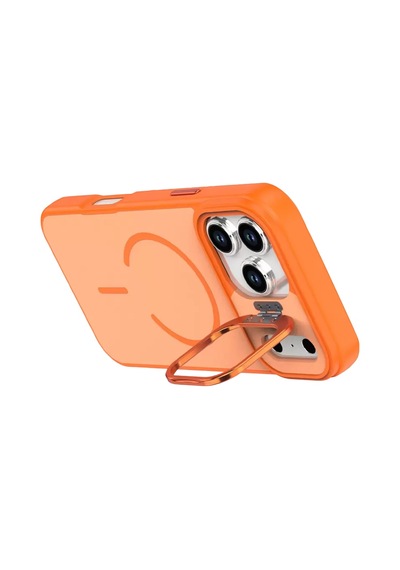 Joko Apple, Uyumlu iPhone 17 Pro Flexa Magsafe Kapak - Turuncu