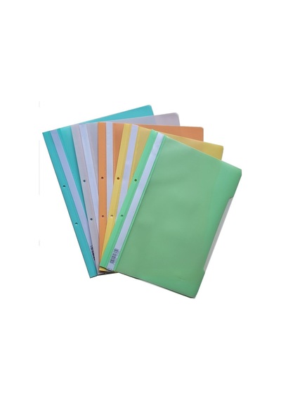 Pastel Renk Telli Dosya 5 Renk 5 Adet