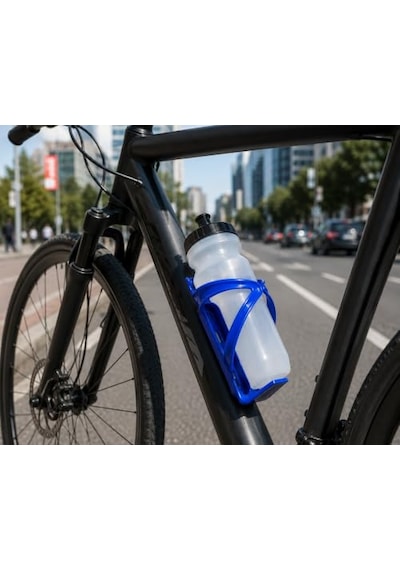 Evrensel Bisiklet Matara Kafesi Hafif Dayanıklı Plastik Su Şişesi Tutucu Yol Dağ Şehir Mtb Bisikletleri İçin Güçlü Tutuşlu Kolay Montajlı Mavi Bisiklet Suluk Taşıyıcı Aparatı Açık Füme - Füme - Kahverengi