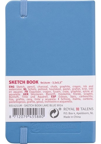 Talens Artcretıon Eskiz Bloğu 140 G 9x14 Cm Göl Mavisi l.blue