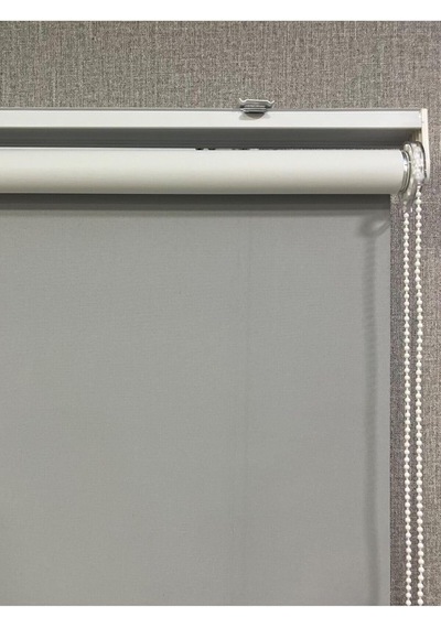 %100 Işık Geçirmez Blackout Stor Perde, Açık Gri, 80 X 200 Çok Renkli