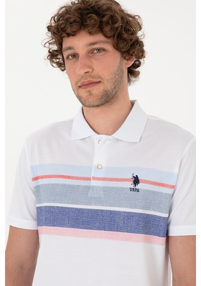 U.S. Polo Assn. Erkek Regular Fit Polo Yaka Lacivert Tişört 50299824-VR033