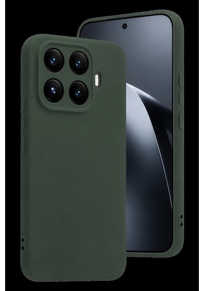 Mi 17t Pro Nano İçi Kadife Silikon - Koyu Yeşil Bz8683140947521