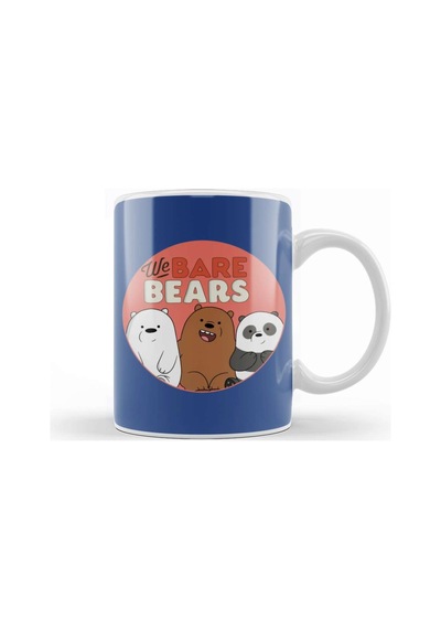 Cartoons We Bare Bears Kupa Bardak Porselen Karışık
