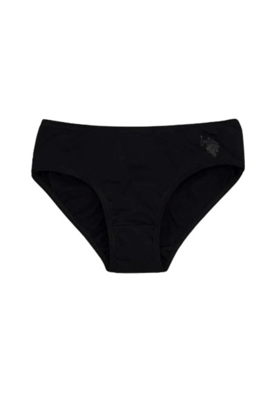 U.S. Polo Assn. U.s. Polo Kız Çocuk Slip Külot 1677 Siyah Siyah