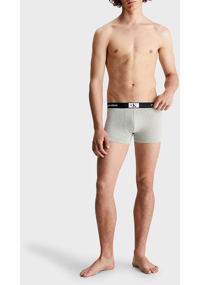 Calvin Klein Erkek Boxer 000Nb3528E Jgn Siyah-Gri-Siyah Siyah - Gri